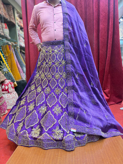 Charming purple Lehenga