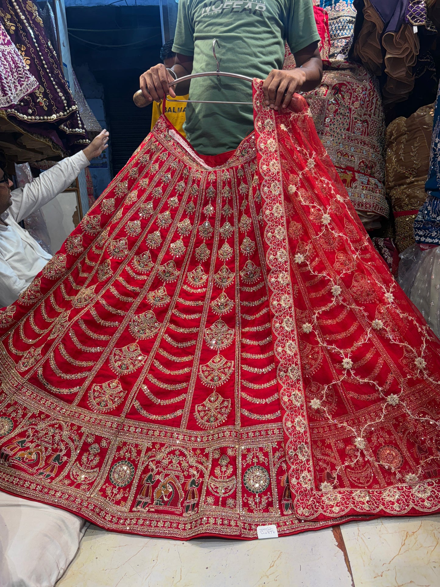 Gorgeous red Bridal Lehenga