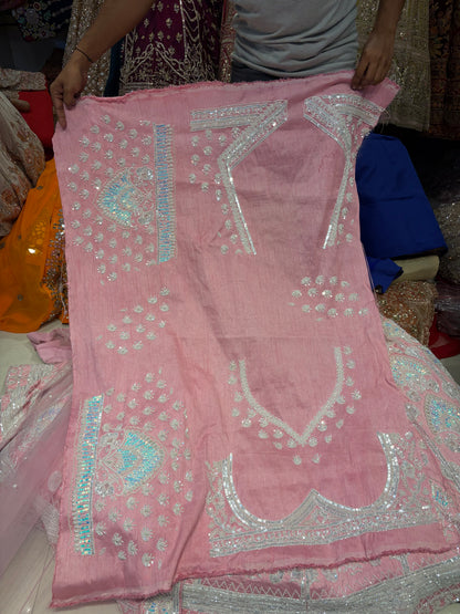 बेबी पिंक लहंगा