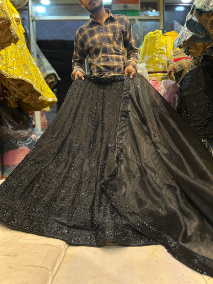 Charming black lehenga❤️