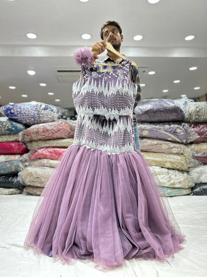 Tremendous fish cut gown