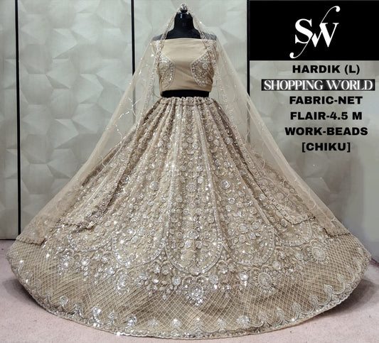 Chiku Golden Net Lehenga