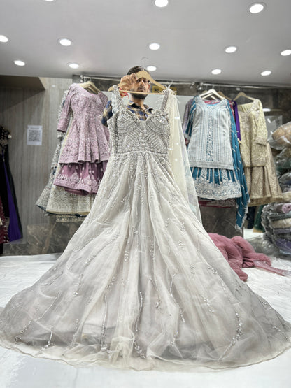 Beautiful peach gown