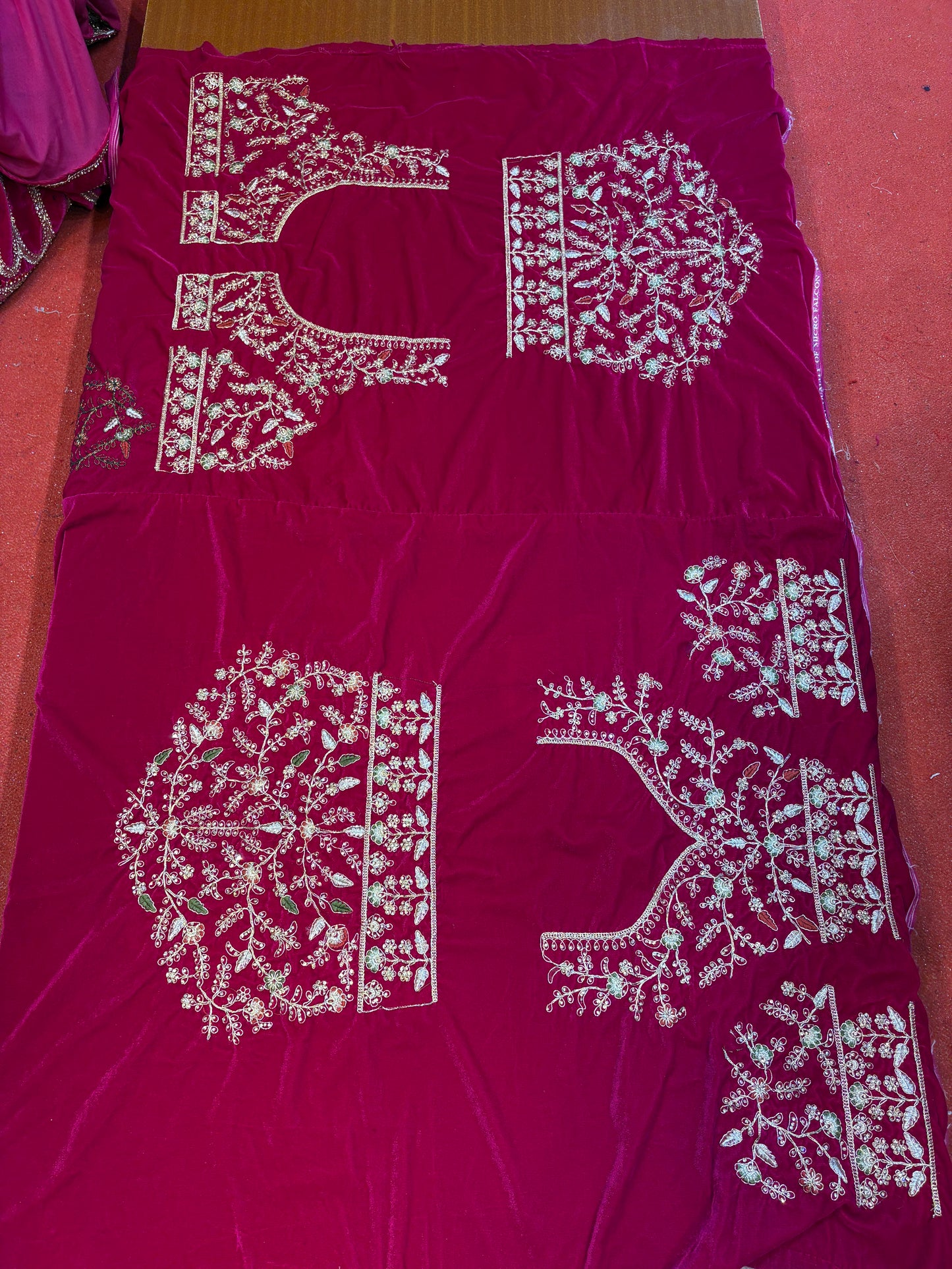 Attractive red bridal Lehenga