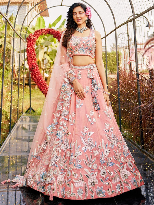 Gorgeous pink lehenga - Shopping World