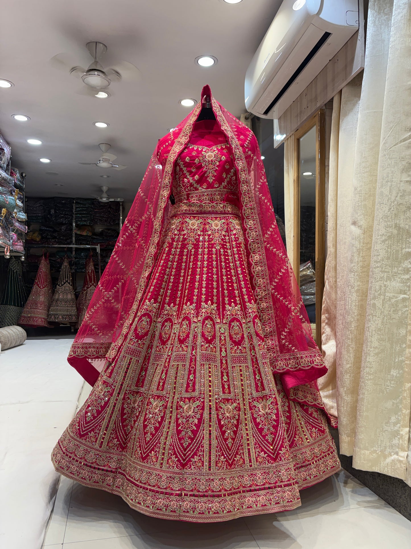 Charming Rani pink Lehenga