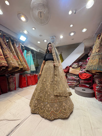 Gorgeous golden Lehenga