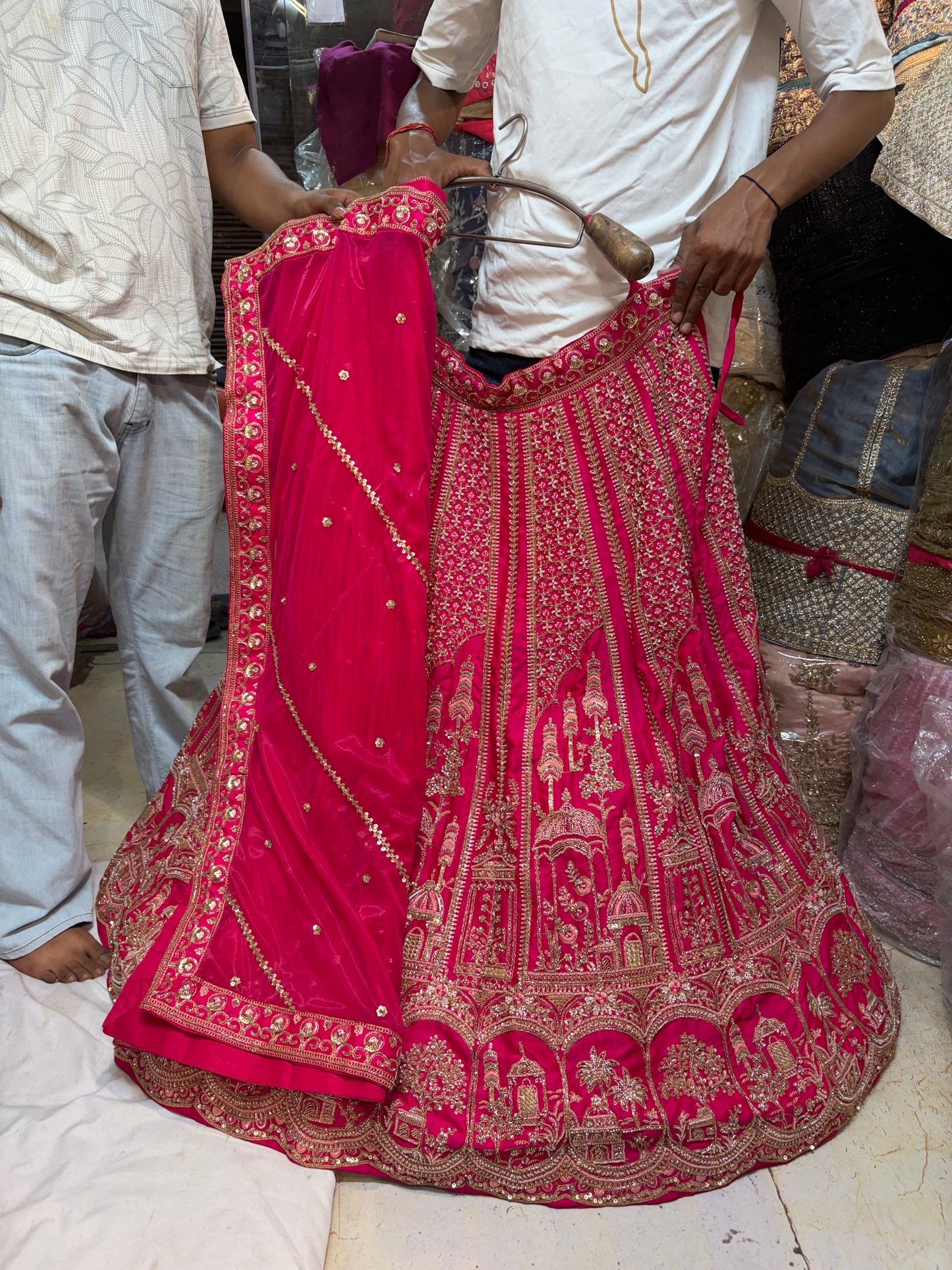 Rani Pink Designer Lehenga
