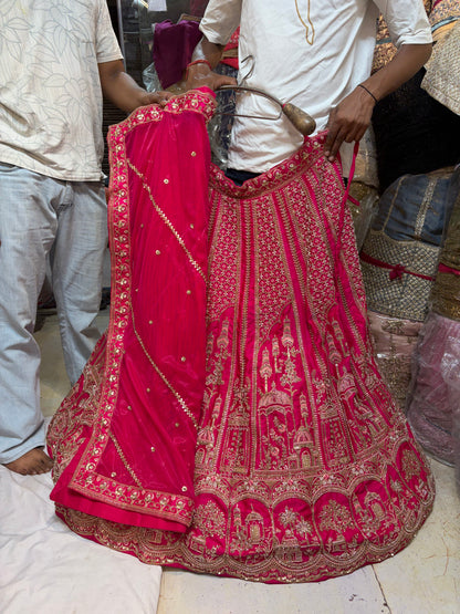 Rani Pink Designer Lehenga