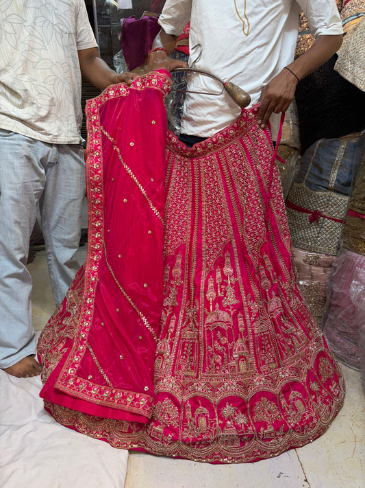 Rani Pink Designer Lehenga