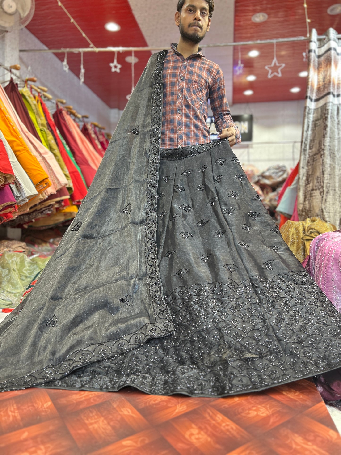 Fabulous black lehenga