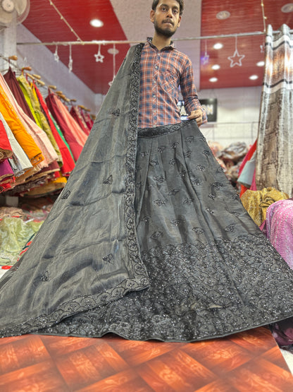 Fabulous black lehenga