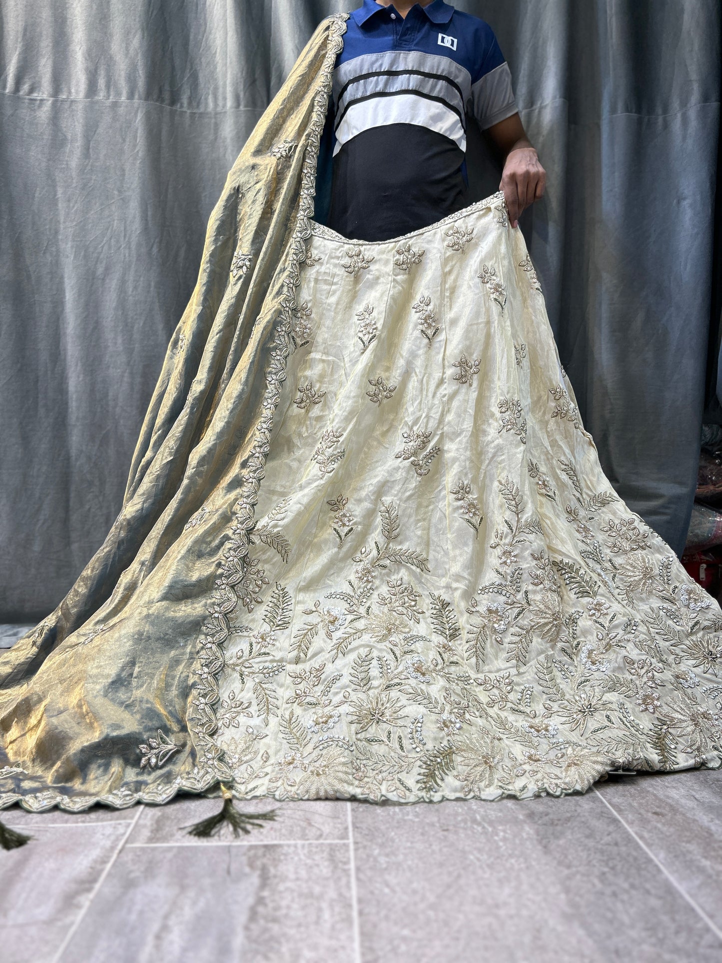 Amazing white lehenga