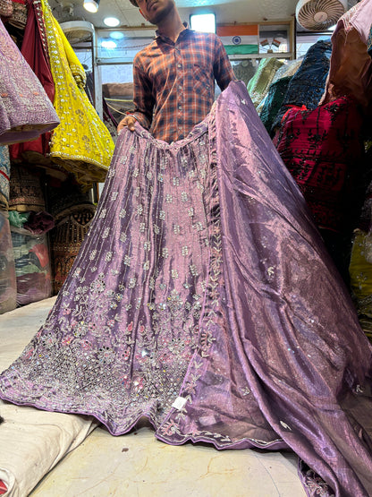 Gorgeous purple Lehenga