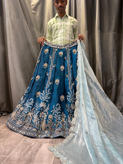 Blue Lehenga