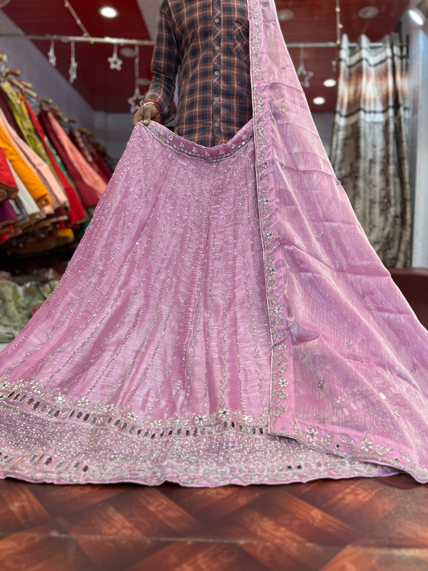 Amazing pink lehenga