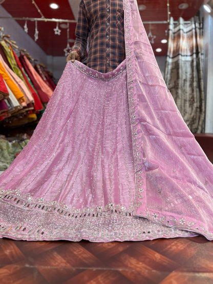 Amazing pink lehenga