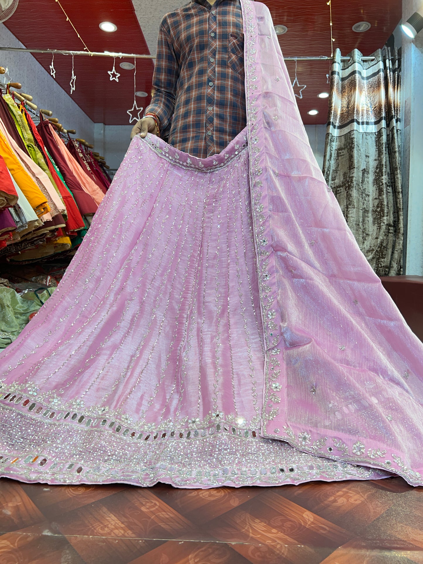 Amazing pink lehenga
