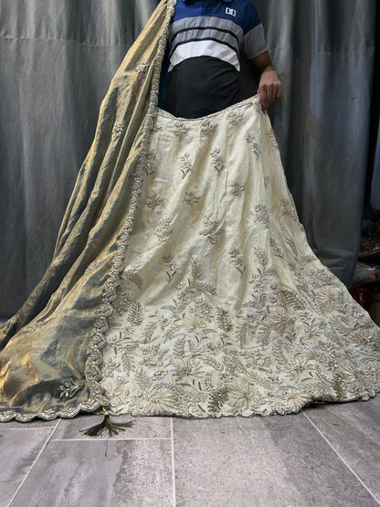 Amazing white lehenga