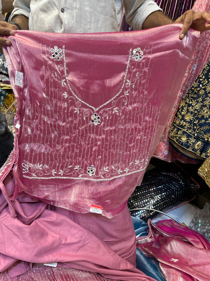 Eye catching baby pink lehenga