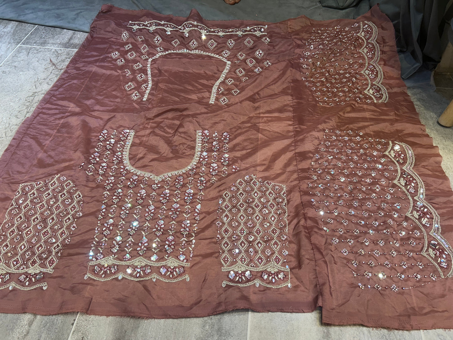 Amazing peach pink lehenga