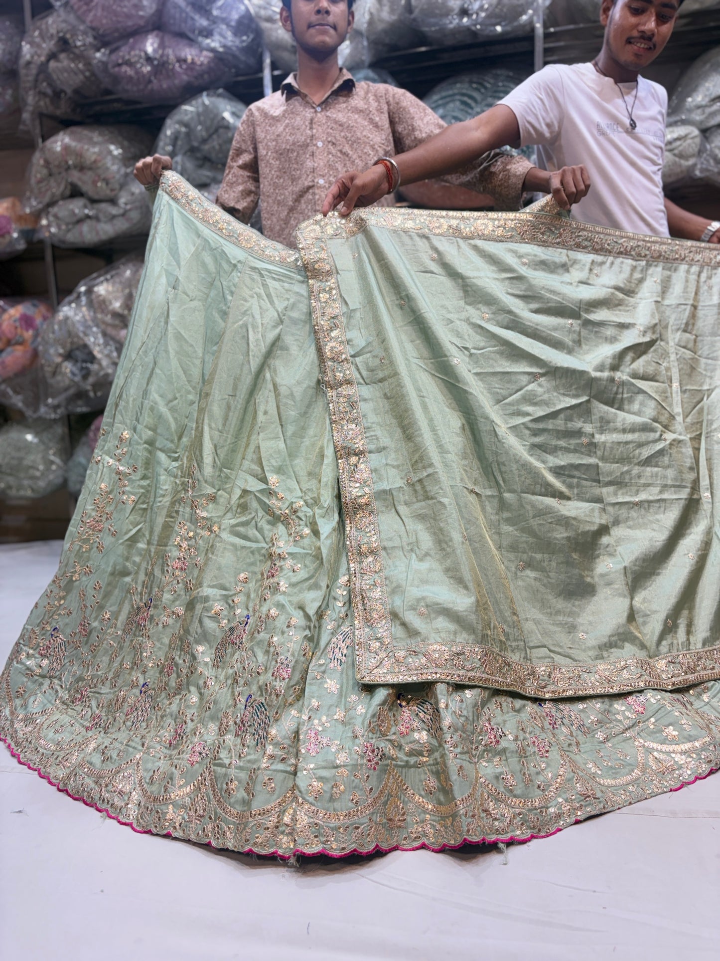 Fantastic green Lehenga
