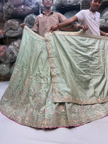 Fantastic green Lehenga