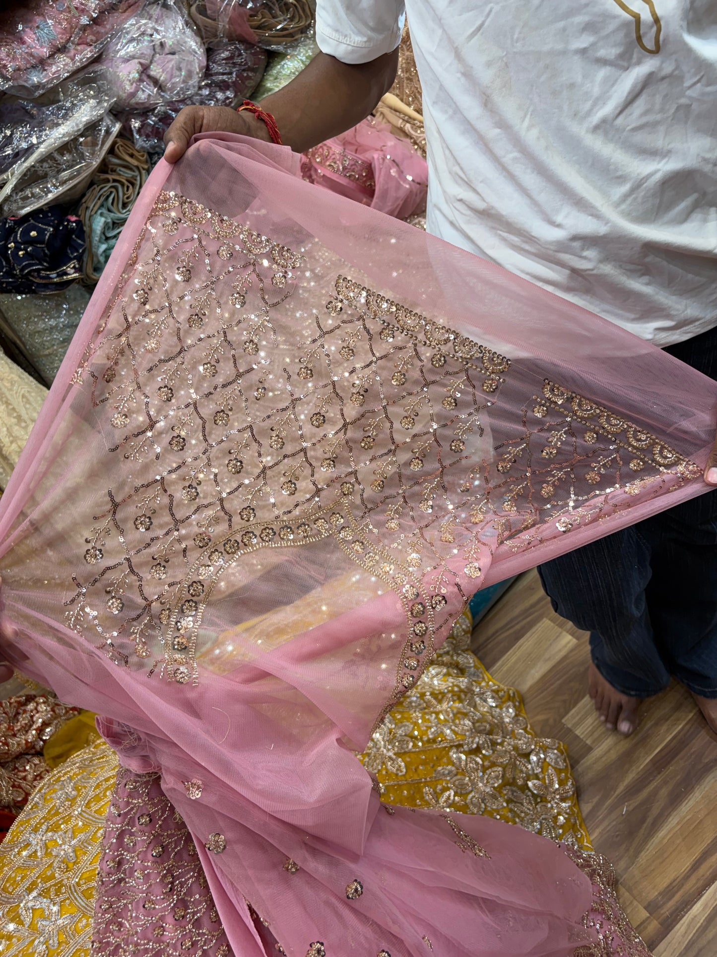 Pink Designer Lehenga