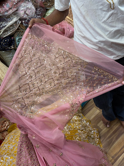 Pink Designer Lehenga