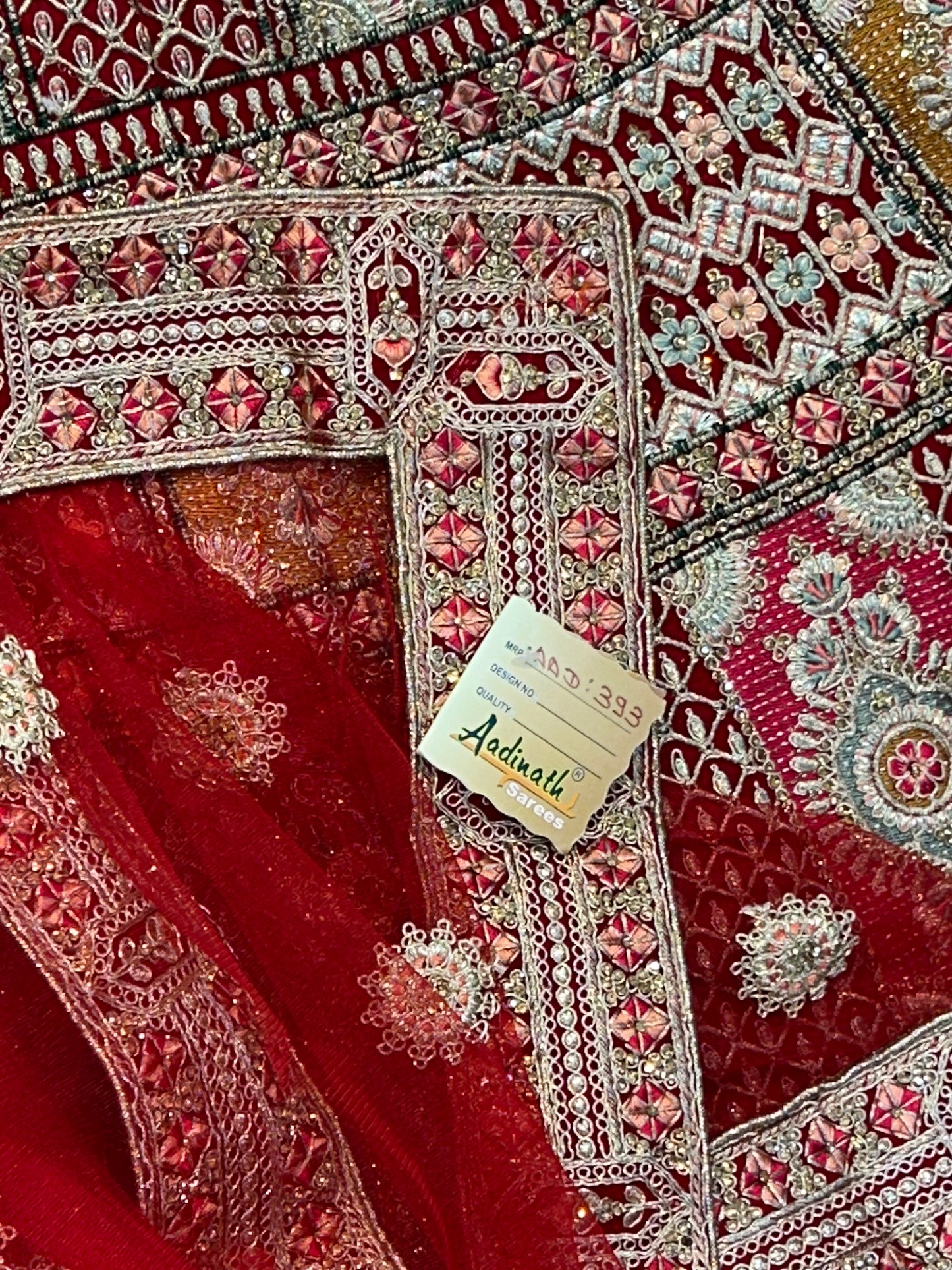 Pretty Red bridal lehenga