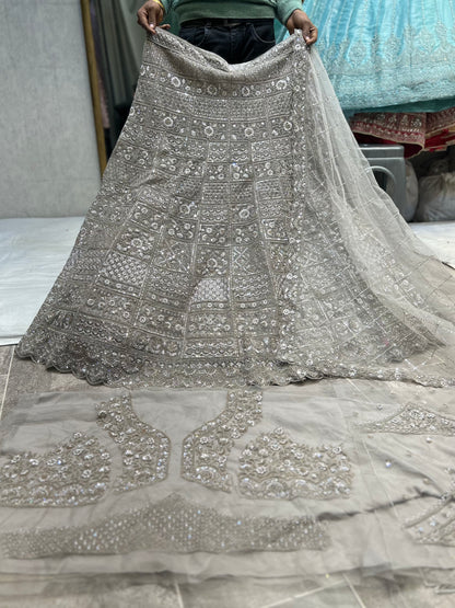 Pretty grey Lehenga