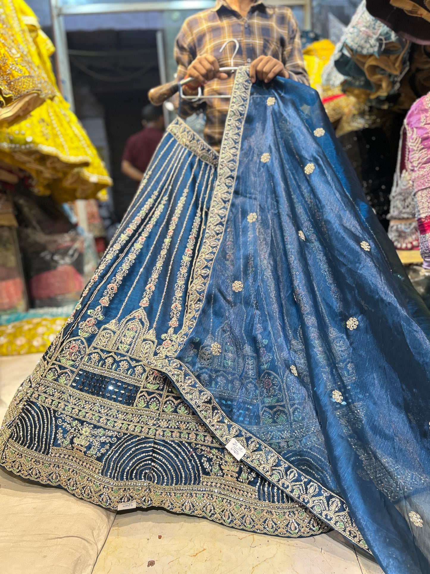 Engaging maroon lehenga❤️