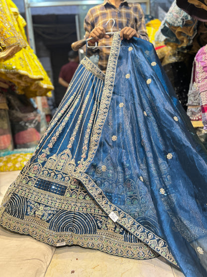 Engaging maroon lehenga❤️