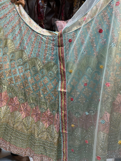 Gorgeous blue Lehenga