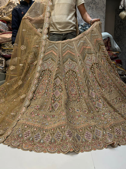 Stunning mustard lehenga