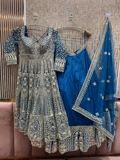 Golden long Dress Farshi Gaharara Dress Special