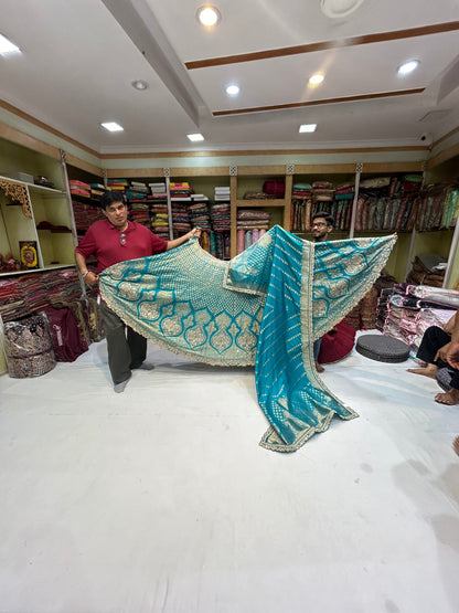 Blue green Astonishing Lehenga