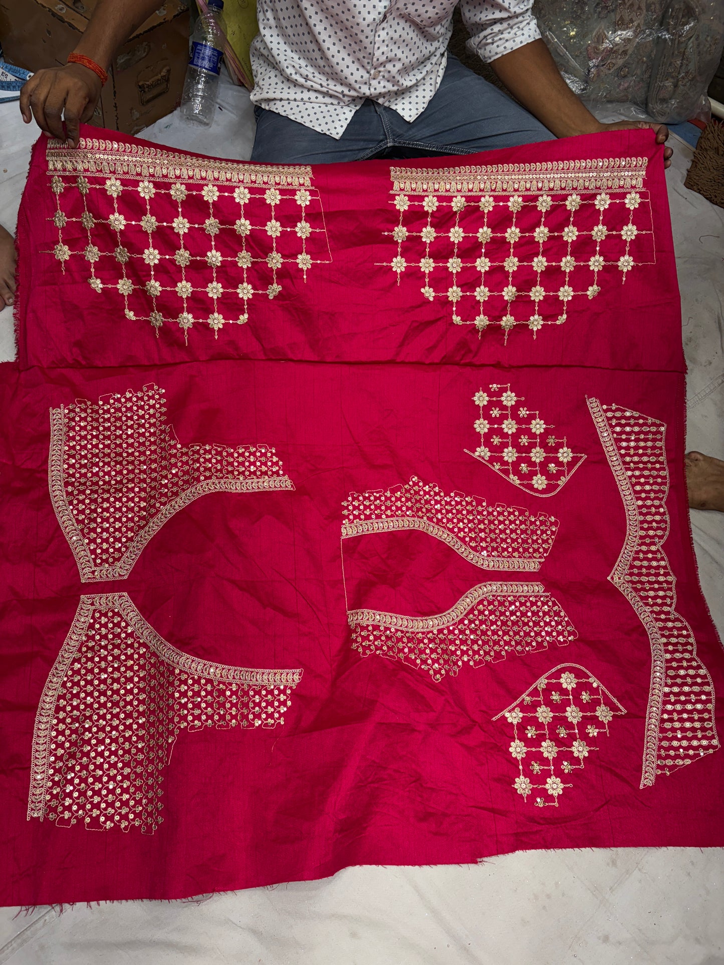 Beautiful Rani pink Bridal Lehenga