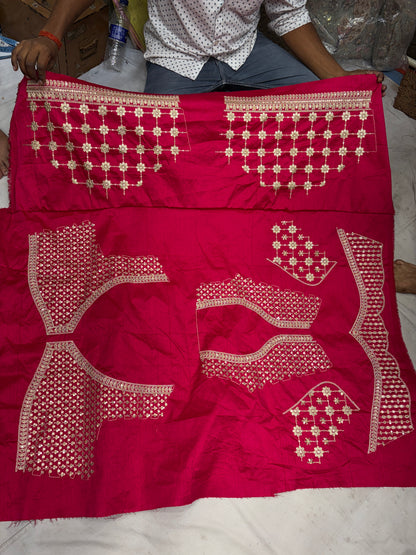 Beautiful Rani pink Bridal Lehenga