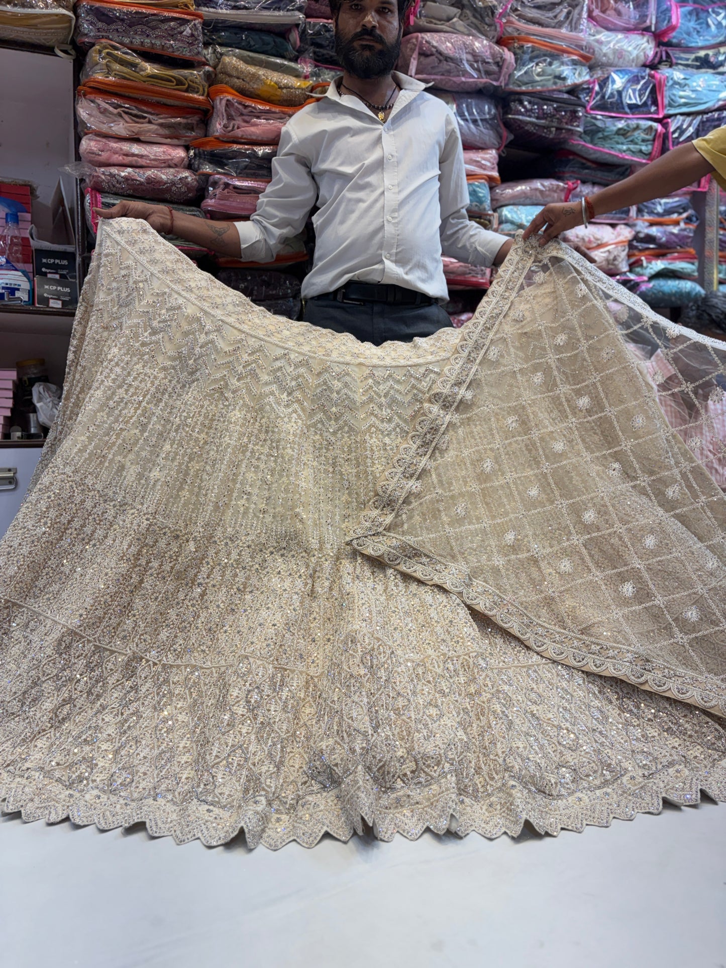 Gorgeous chiku golden Lehenga