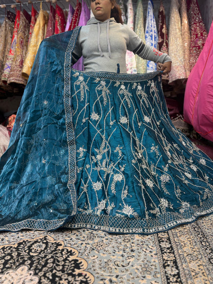 Gorgeous Blue Lehenga