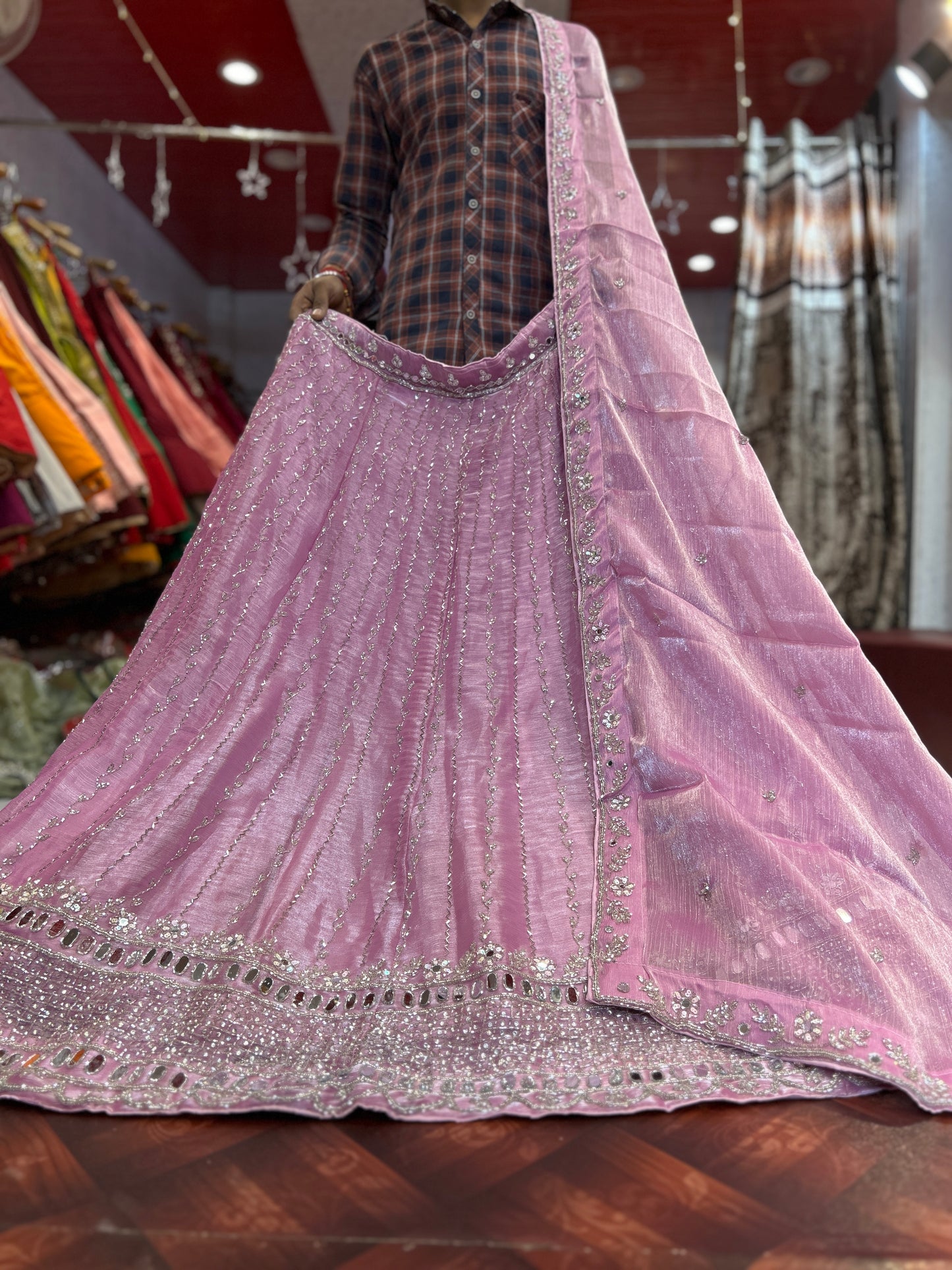 Amazing pink lehenga