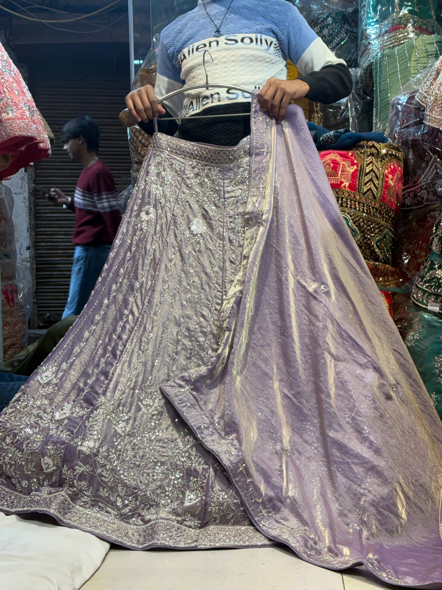 Lavishing Lavender Lehenga