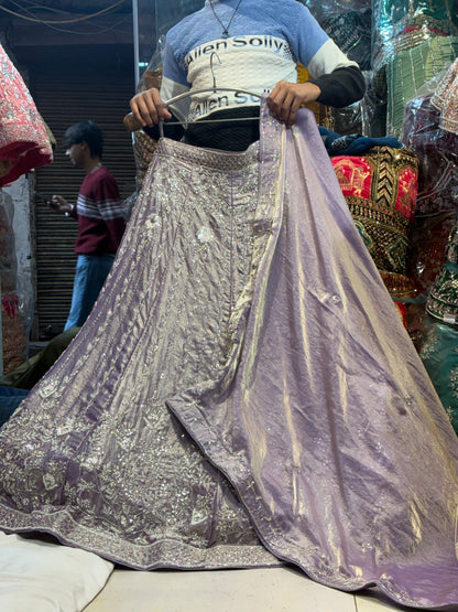 Lavishing Lavender Lehenga