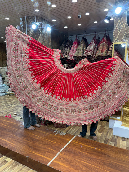 Rani Pink Designer Bridal Lehenga