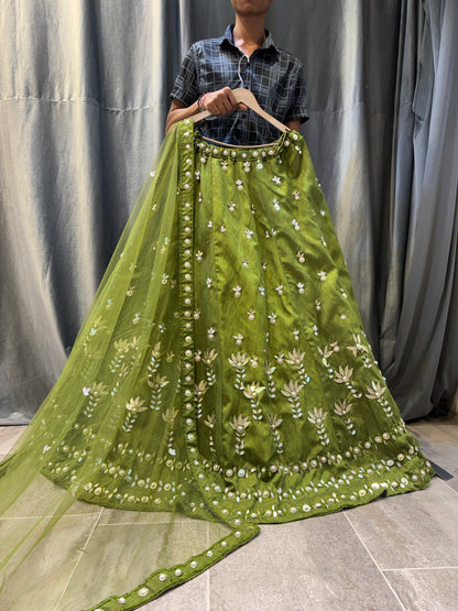 Tremendous green Lehenga