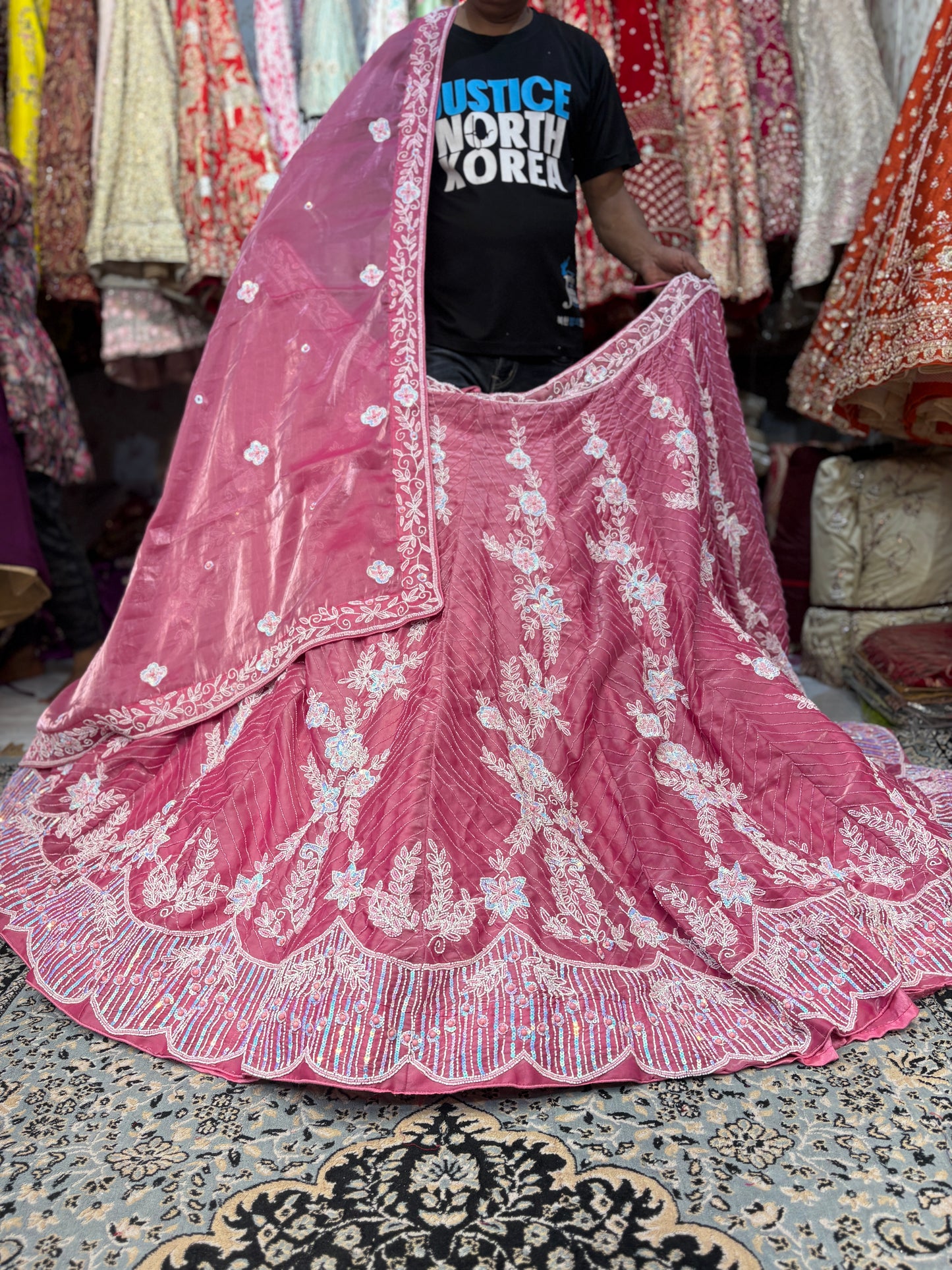 Amazing pink Lehenga