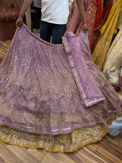 Pink Designer Lehenga