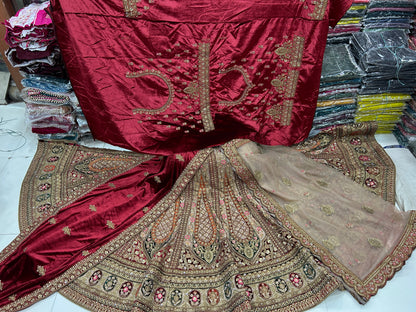 مدهش العاج المارون مزدوج دوبتا ليهينجا