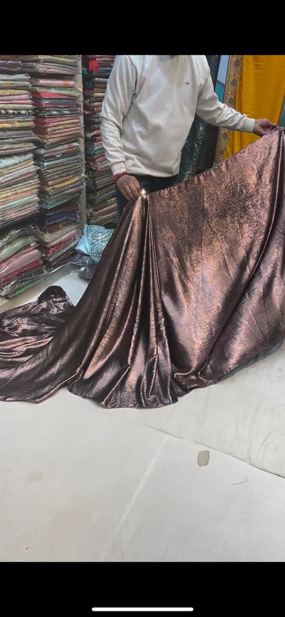 Fabulous Golden brown Saree